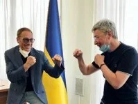 Жан-Клод Ван Дамм и Александр Ткаченко