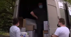 Оксана Марченко и Виктор Медведчук оказали помощь медучреждениям Винницкой области