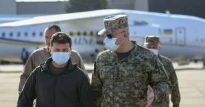 Зеленский приехал в Николаевскую область, чтобы посмотреть на военные учения