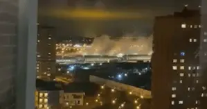В московской больнице для пациентов с COVID-19 прогремел взрыв: фото, видео и подробности