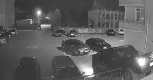 Местные депутаты от ЕС во Львовской области пытались заехать в подъезд дома на Mercedes: видео