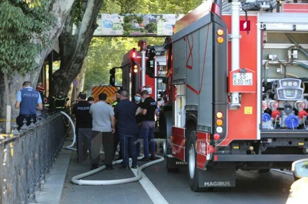 Взрыв в Тбилиси