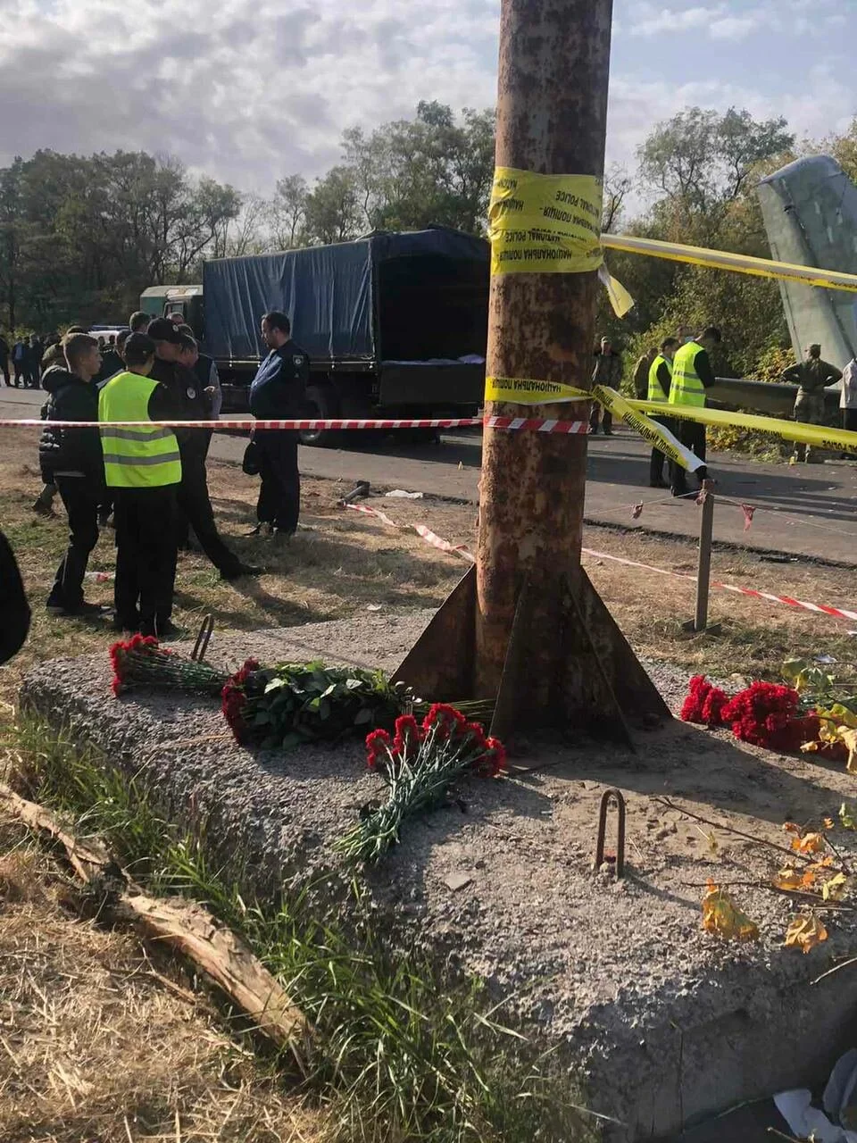 Пункт поддержки возле Чугуева