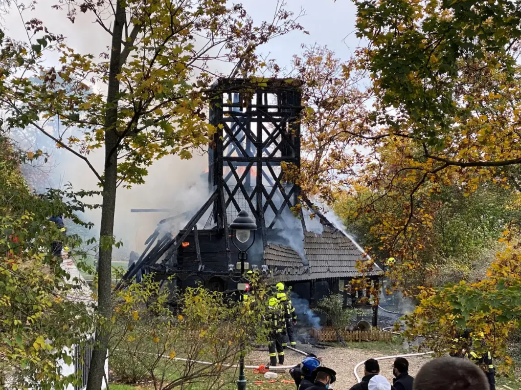 Пожар в церкви