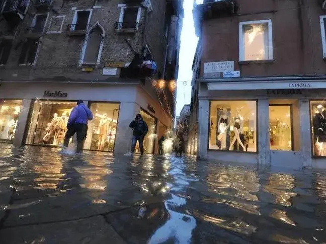 Наводнение в Венеции