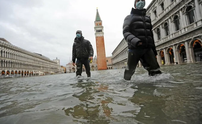 Наводнение в Венеции