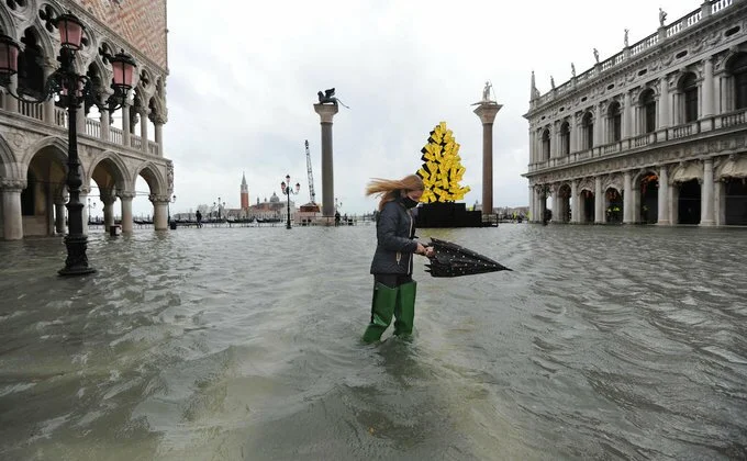 Наводнение в Венеции