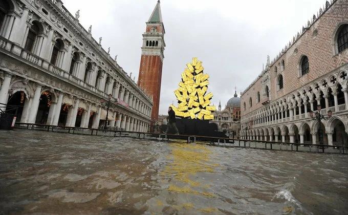Наводнение в Венеции