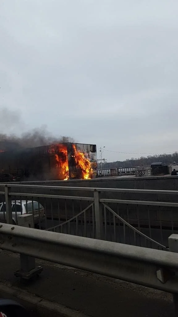 Пожар в Киеве