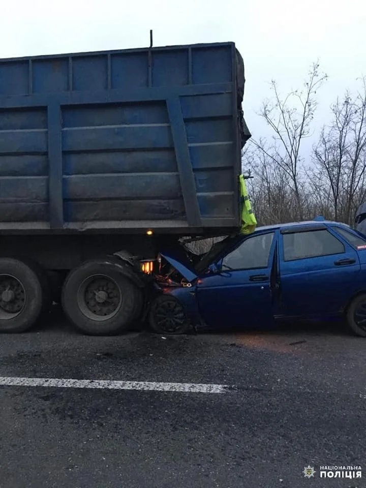 Фото с места аварии