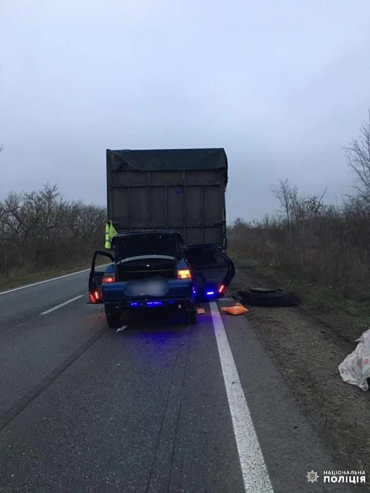 Фото с места аварии