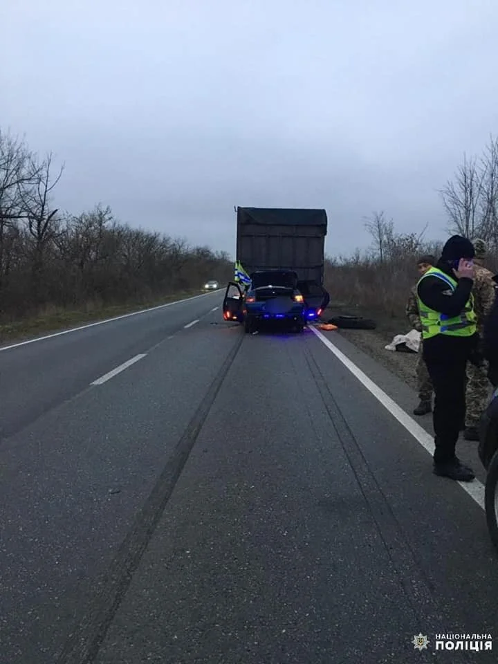 Фото с места аварии