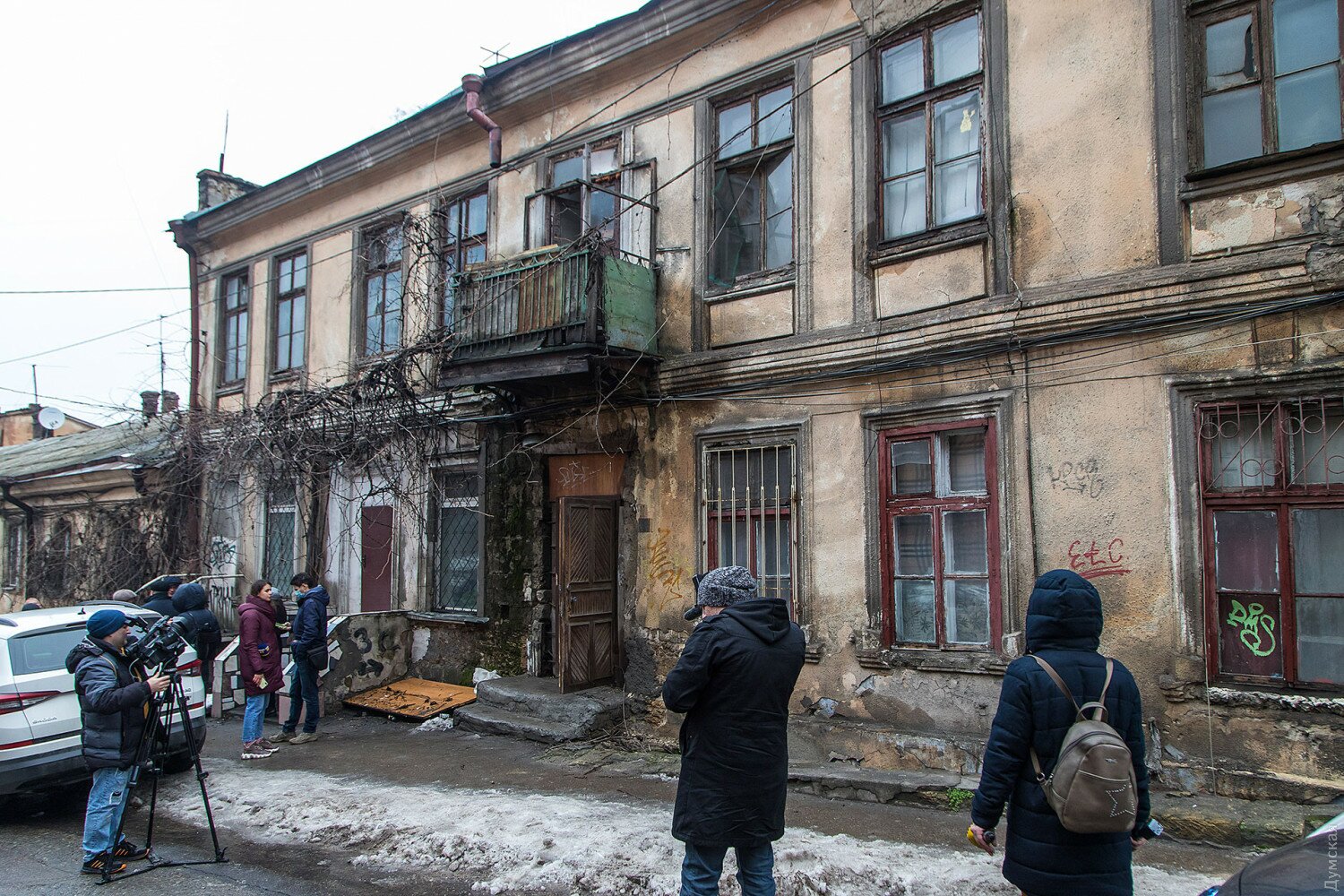 Обвал дома в Одессе